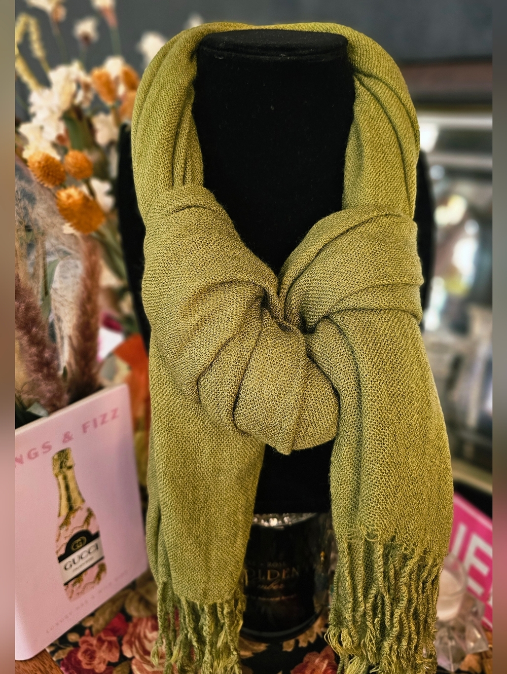 Gorgeous Green Scarf